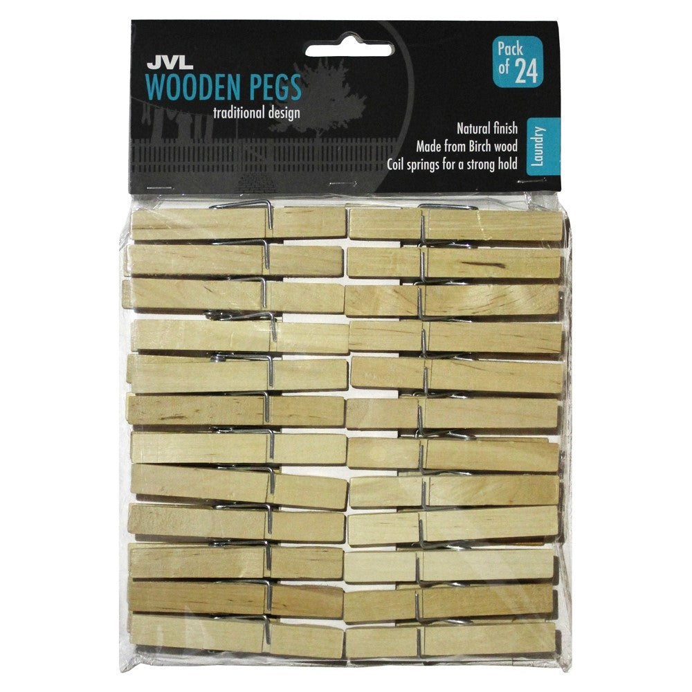 WOODEN CLOTHES PEGS