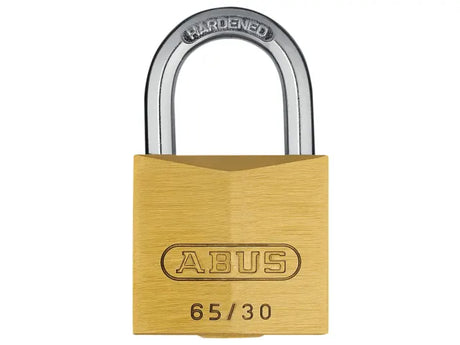 ABUS COMPACT BRASS PADLOCK 65/30