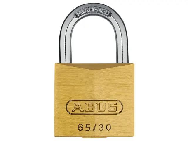 ABUS COMPACT BRASS PADLOCK 65/30