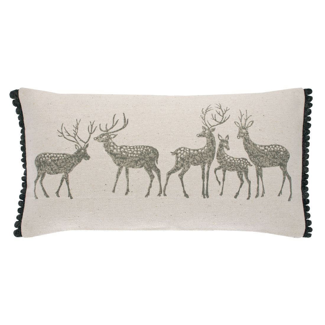 cushion 30x 60 stag