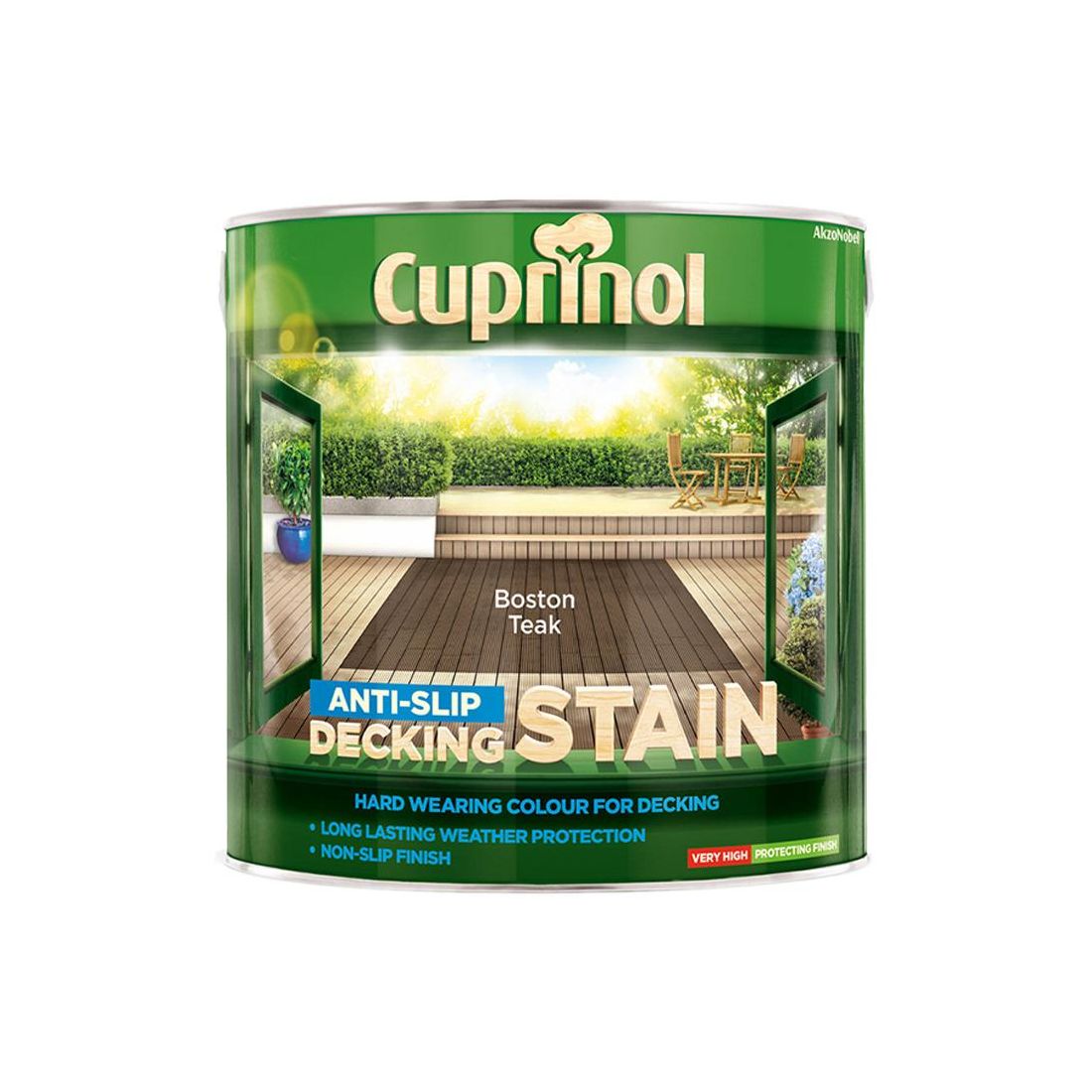 CUPRINOL BOSTON TEAK DECKING STAIN 2.5L