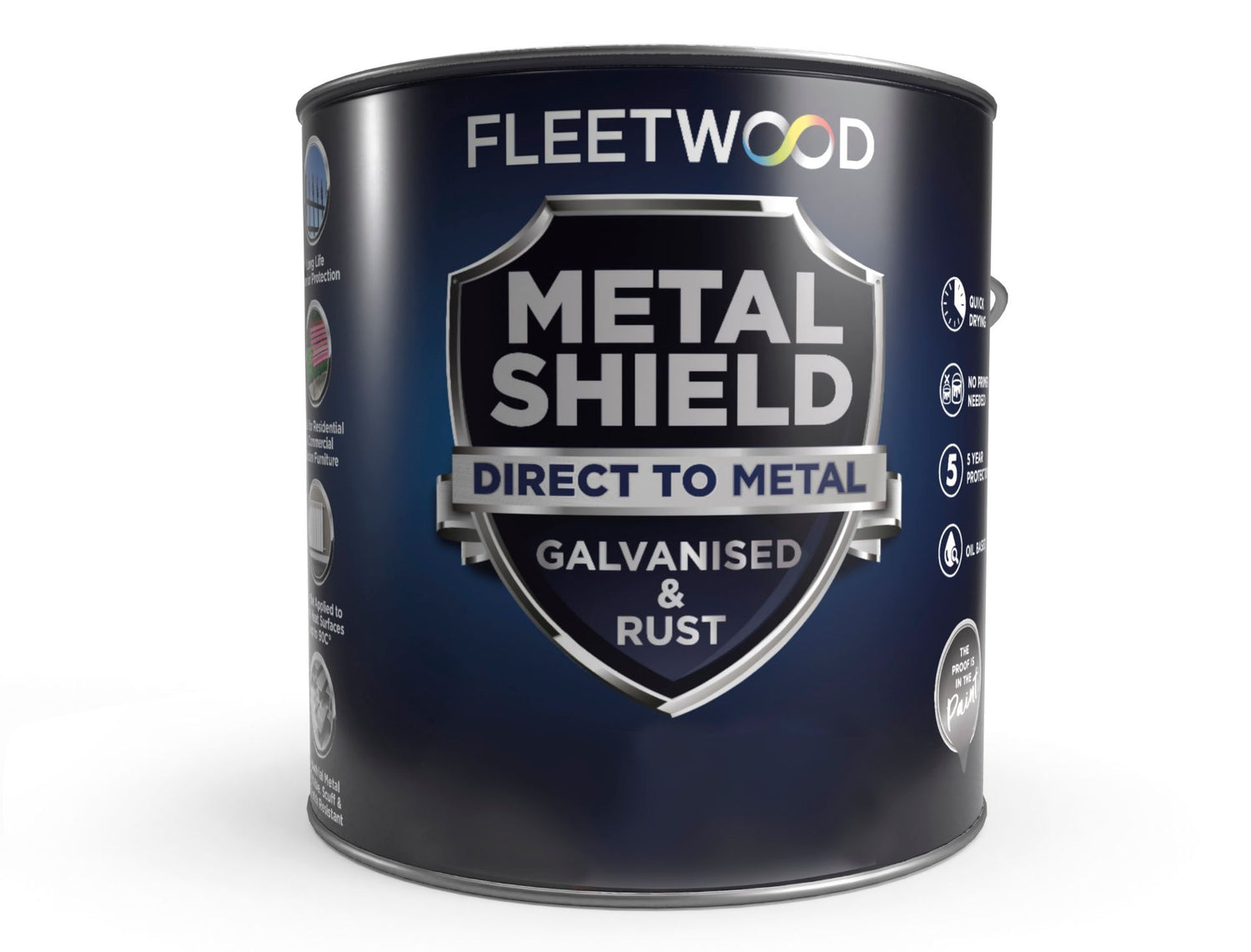 FLEETWOOD METALSHIELD BLACK MATT 1L