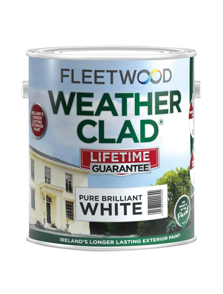 FLEETWOOD WEATHERCLAD BRILLIANT WHITE 5L