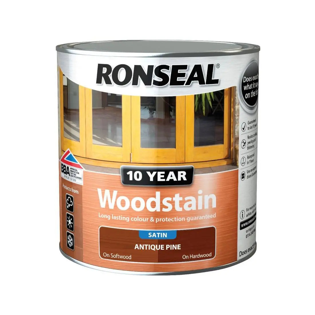 RONSEAL ANTIQUE PINE WOODSTAIN 2.5L