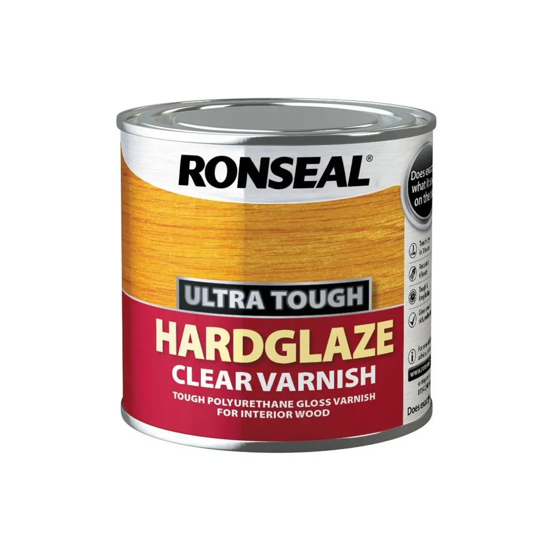 RONSEAL CLEAR VARNISH GLOSS 250ML