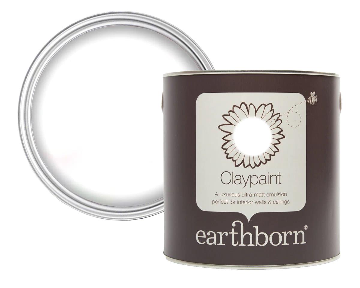 EARTHBORN CLAY PAINT WHITE CLAY 5L