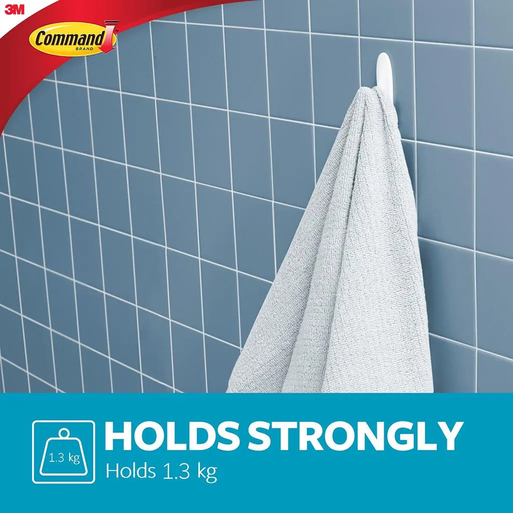 COMMAND MEDIUM BATH HOOKS