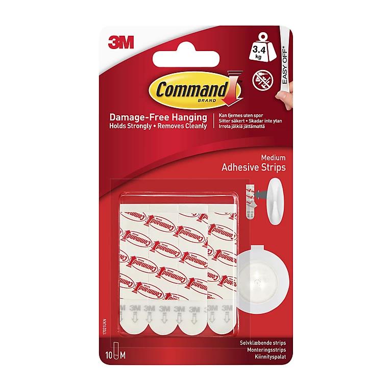 COMMAND MEDIUM REFILL STRIPS