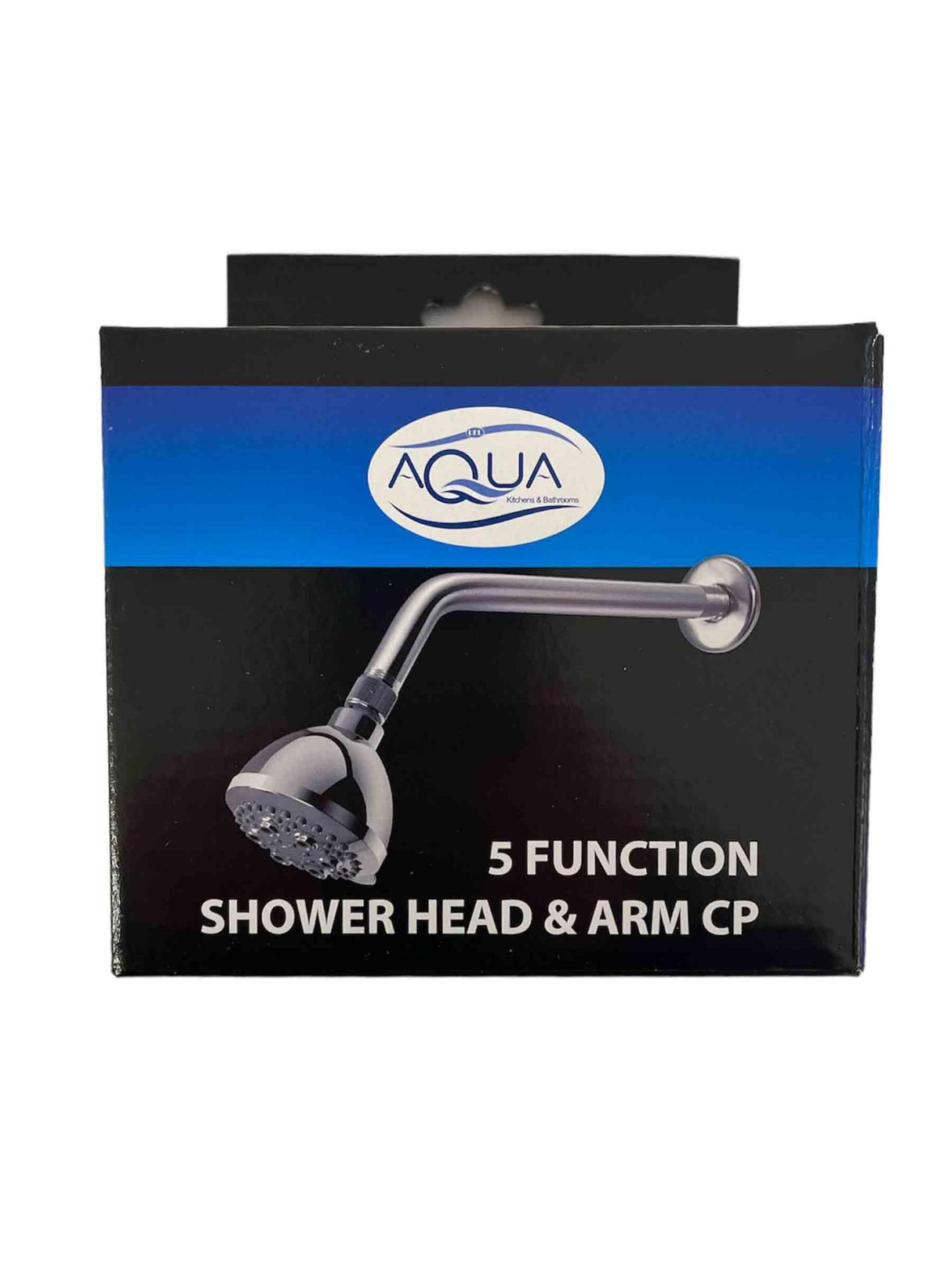 5 FUNCTION SHOWER HEAD & ARM CP