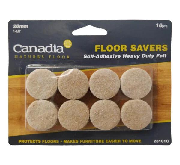 CANADIA FELT PADS 28MM