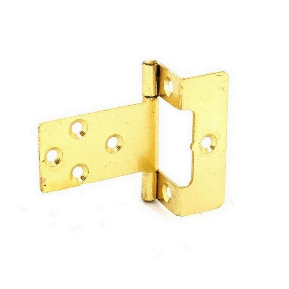 SECURIT CRANKED FLUSH HINGES 50MM