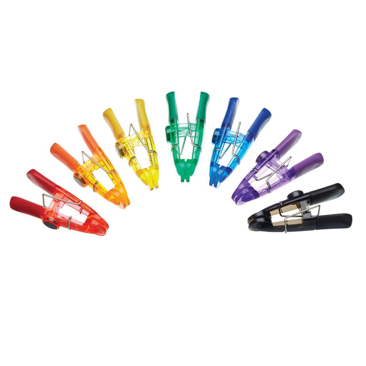 KITCHEN CRAFT SET OF 7 MAGNETIC BAG CLIPS & MEMO HOLDERS