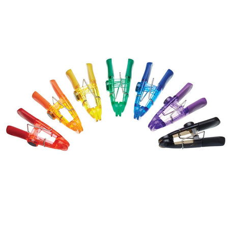 KITCHEN CRAFT SET OF 7 MAGNETIC BAG CLIPS & MEMO HOLDERS