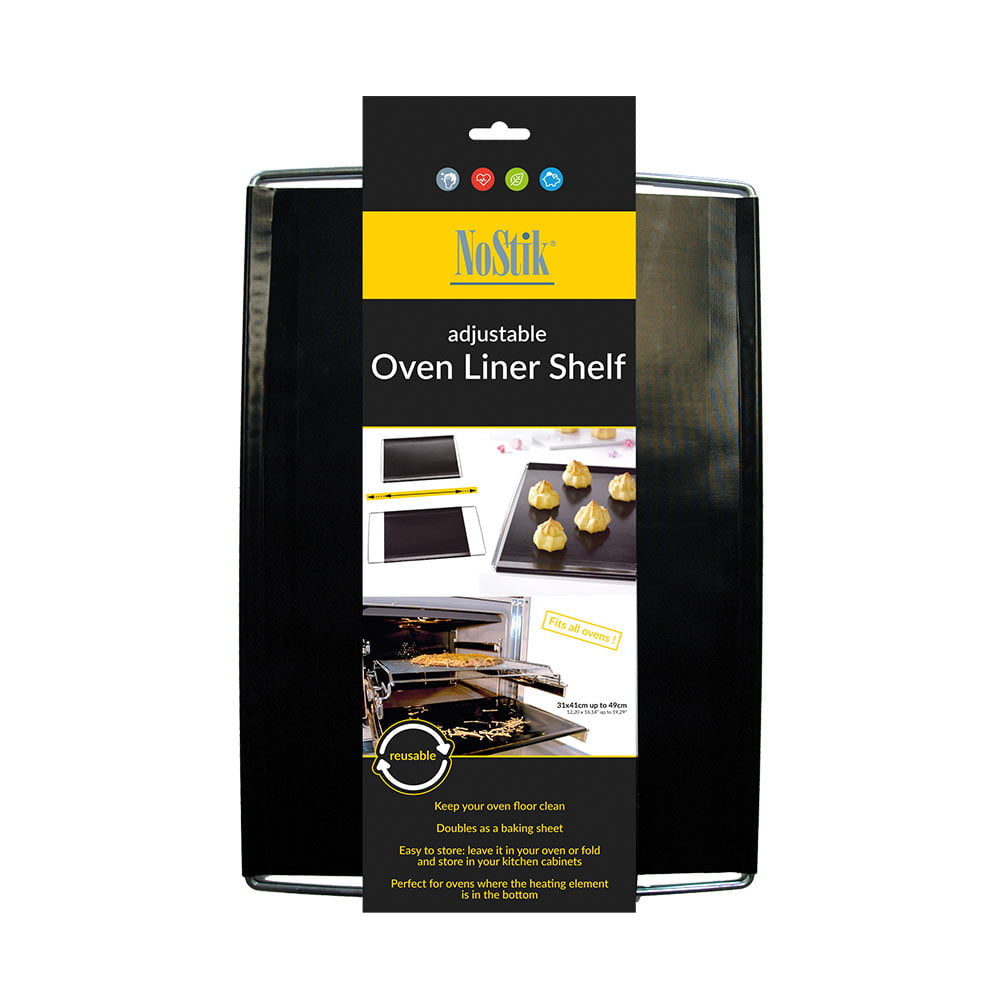 NO STIK ADJUSTABLE OVEN LINER SHELF