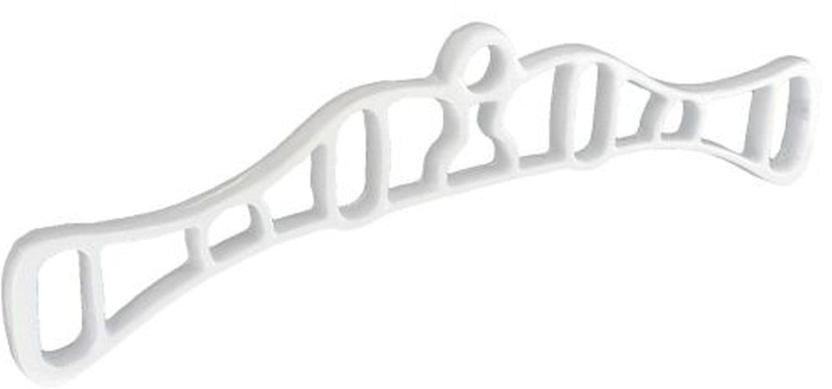 SECURIT RACK ENDS WHITE 350MM