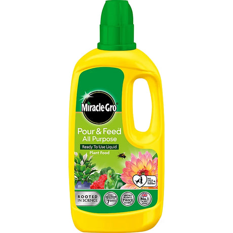 MIRACLE-GRO ALL PURPOSE POUR & FEED PALNT FOOD 1L