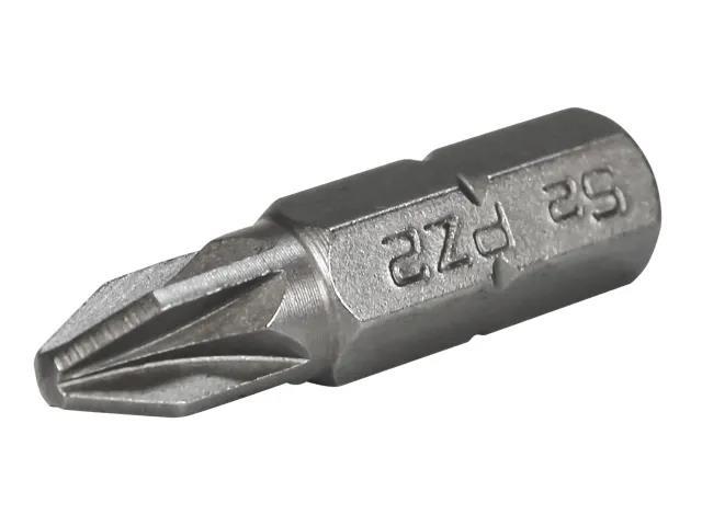 FAITHFULL SCREWDRIVER BITS S2 PZ2 X 25MM