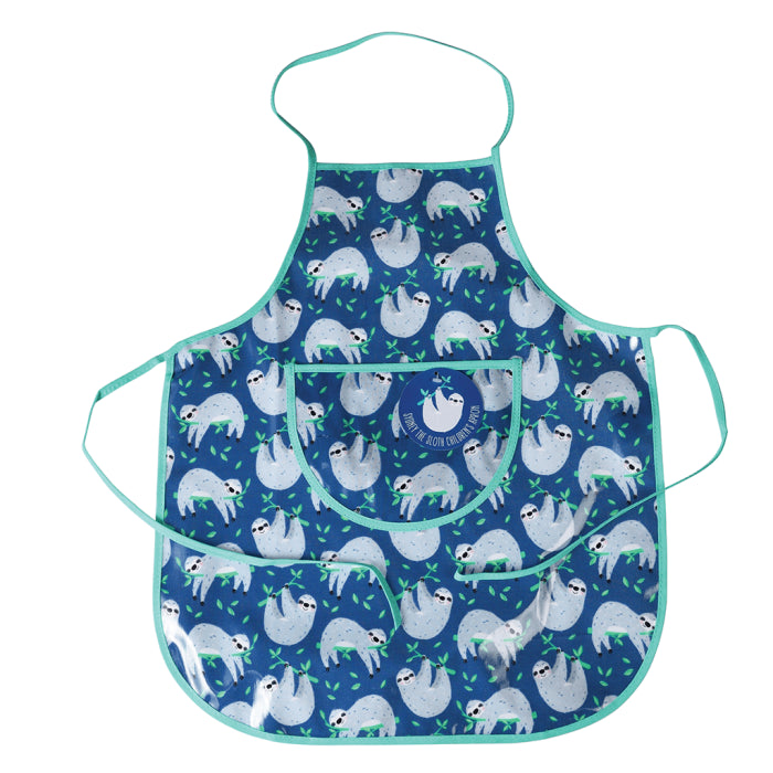 SYDNEY THE SLOTH CHILDRENS APRON