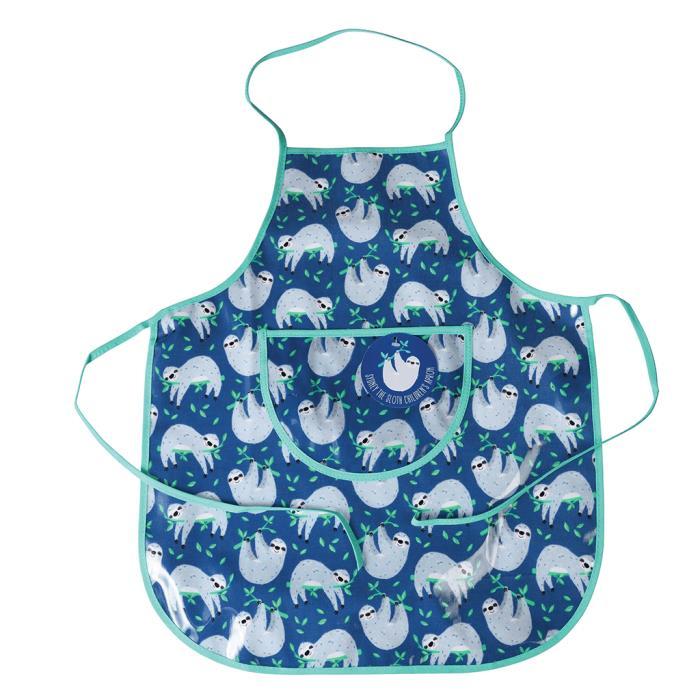 SYDNEY THE SLOTH CHILDRENS APRON