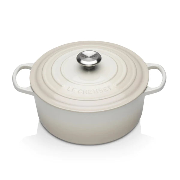 LE CREUSET 22CM CASSEROLE MERINGUE