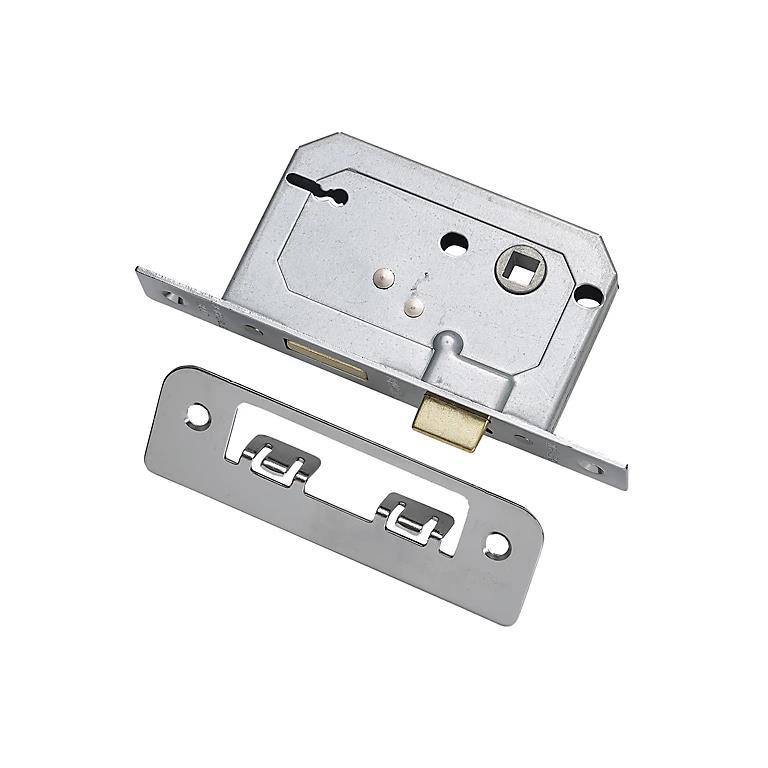 BASTA SASHLOCK INTERNAL CHROME 76MM