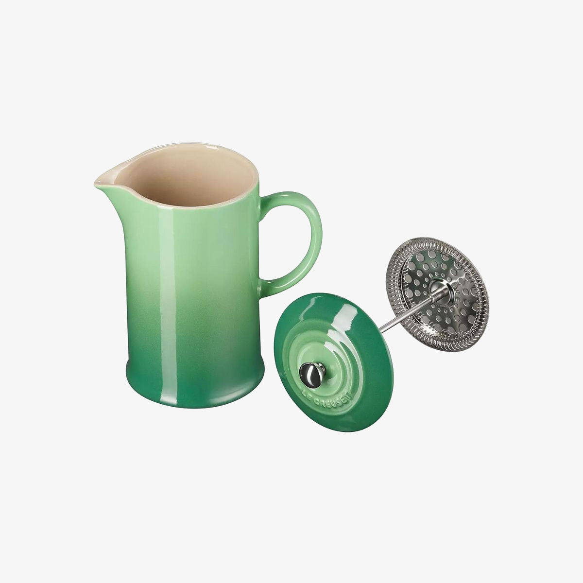 LE CREUSET COFFEE POT BAMBOO