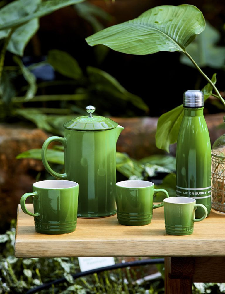 LE CREUSET COFFEE POT BAMBOO