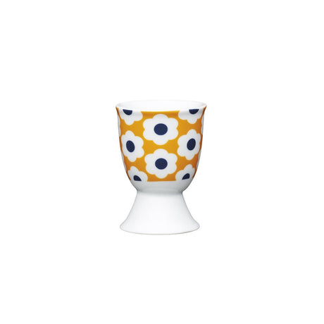 KITCHEN CRAFT EGG CUP RETRO FLOWER SPOT