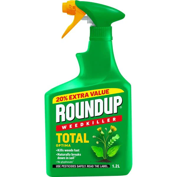 ROUND-UP TOTAL OPTIMA WEEDKILLER 1L+20% FREE