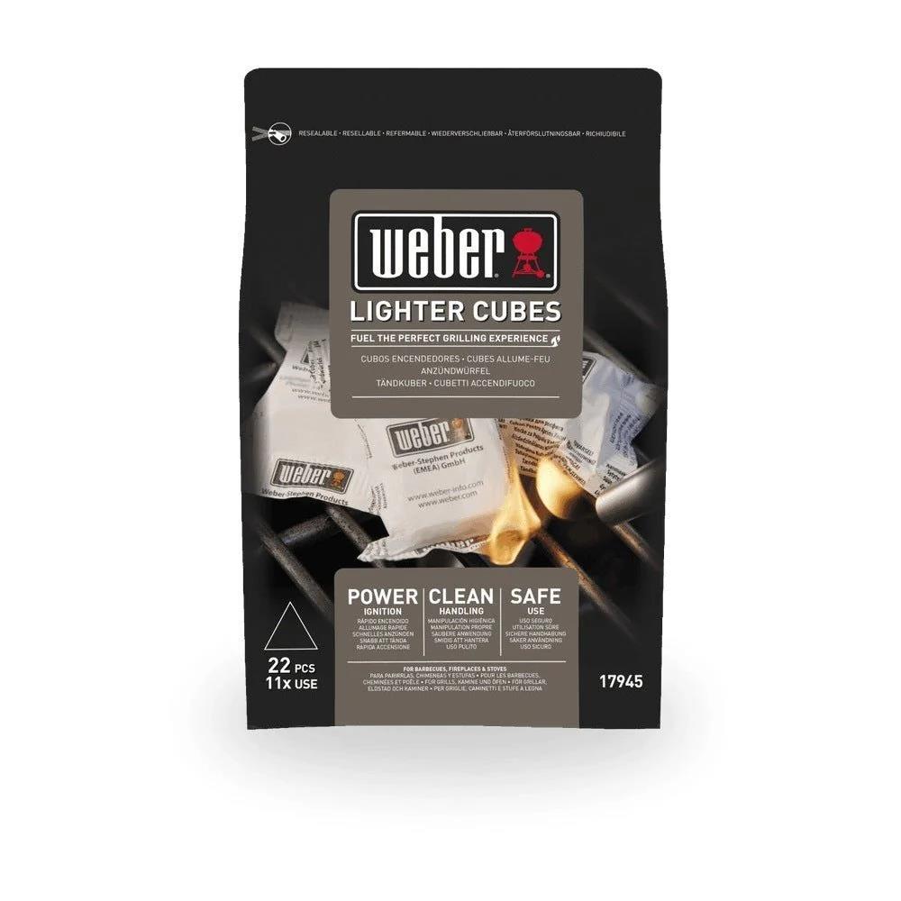WEBER LIGHTER CUBES WHITE