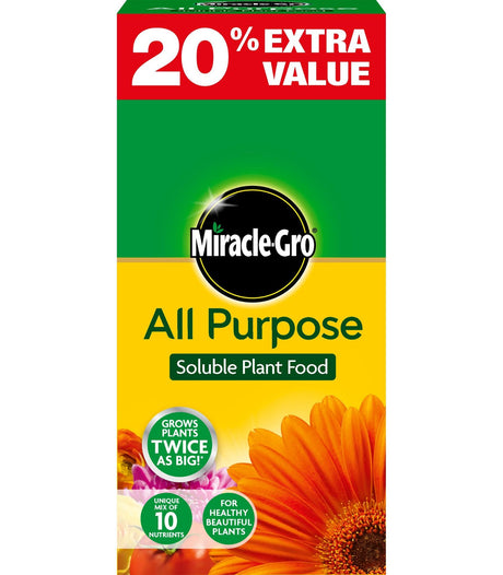 MIRACLE-GRO PLANT FOOD 1KG+20% FREE