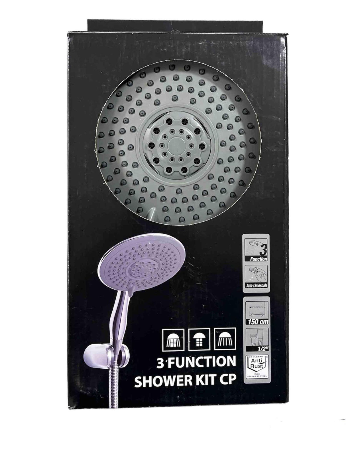 UEL 3 FUNCTION SHOWER KIT CP