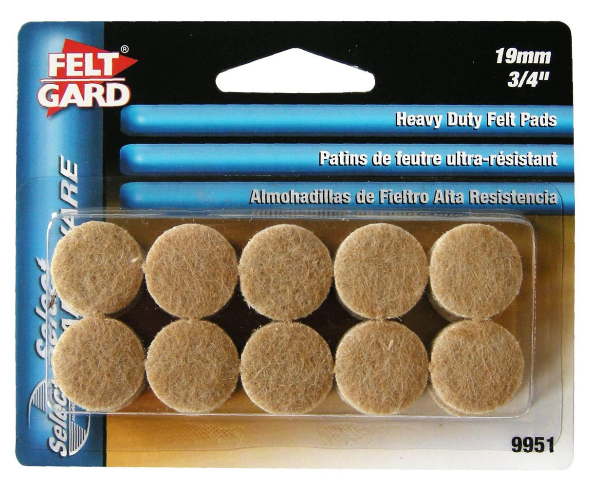 FELTGARD PADS 19MM