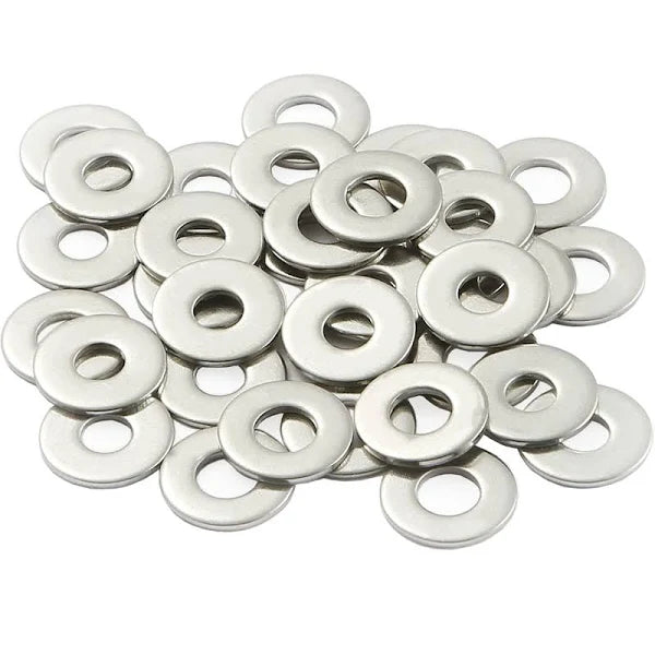 M4 FLAT WASHERS 120 PACK