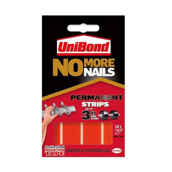 NO MORE NAILS PERMANENT STRIPS