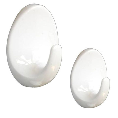 SECURIT OVAL SELF ADHESIVE HOOKS