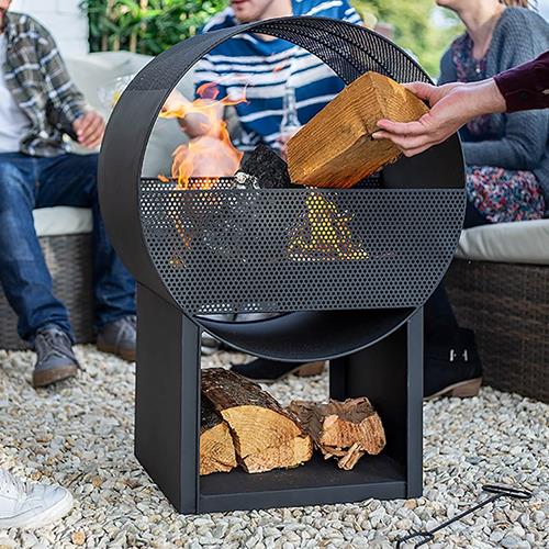 LA HACIENDA CAMACHA PERFORATED FIREPLACE