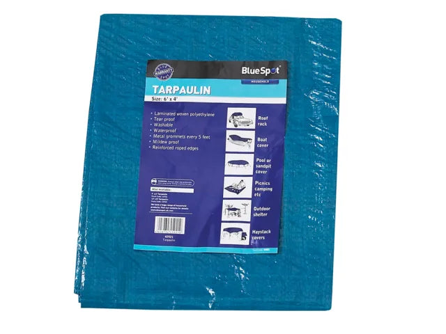 BLUE SPOT TARPAULIN 9 X 6FT