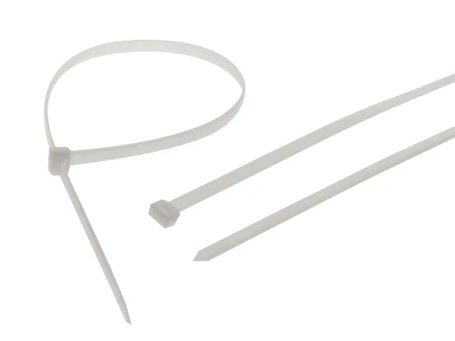 Cable Ties White 9.0 x 600mm (Pack 10)