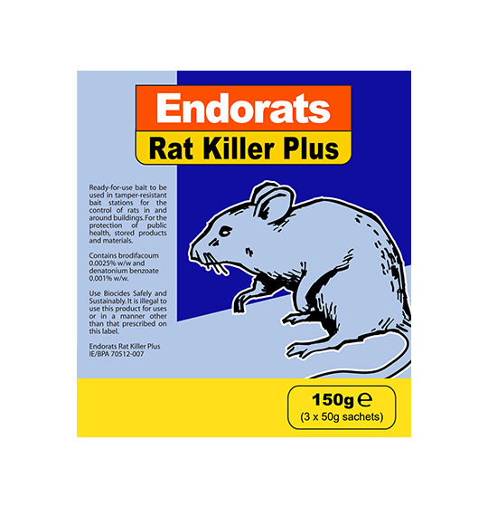 ENDORATS RAT KILLER PLUS 150G