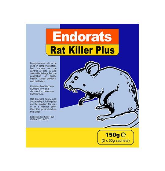 ENDORATS RAT KILLER PLUS 150G