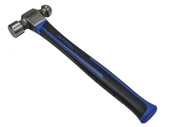 FAITHFULL FIBREGLASS HANDLE BALL PEIN HAMMER 454G