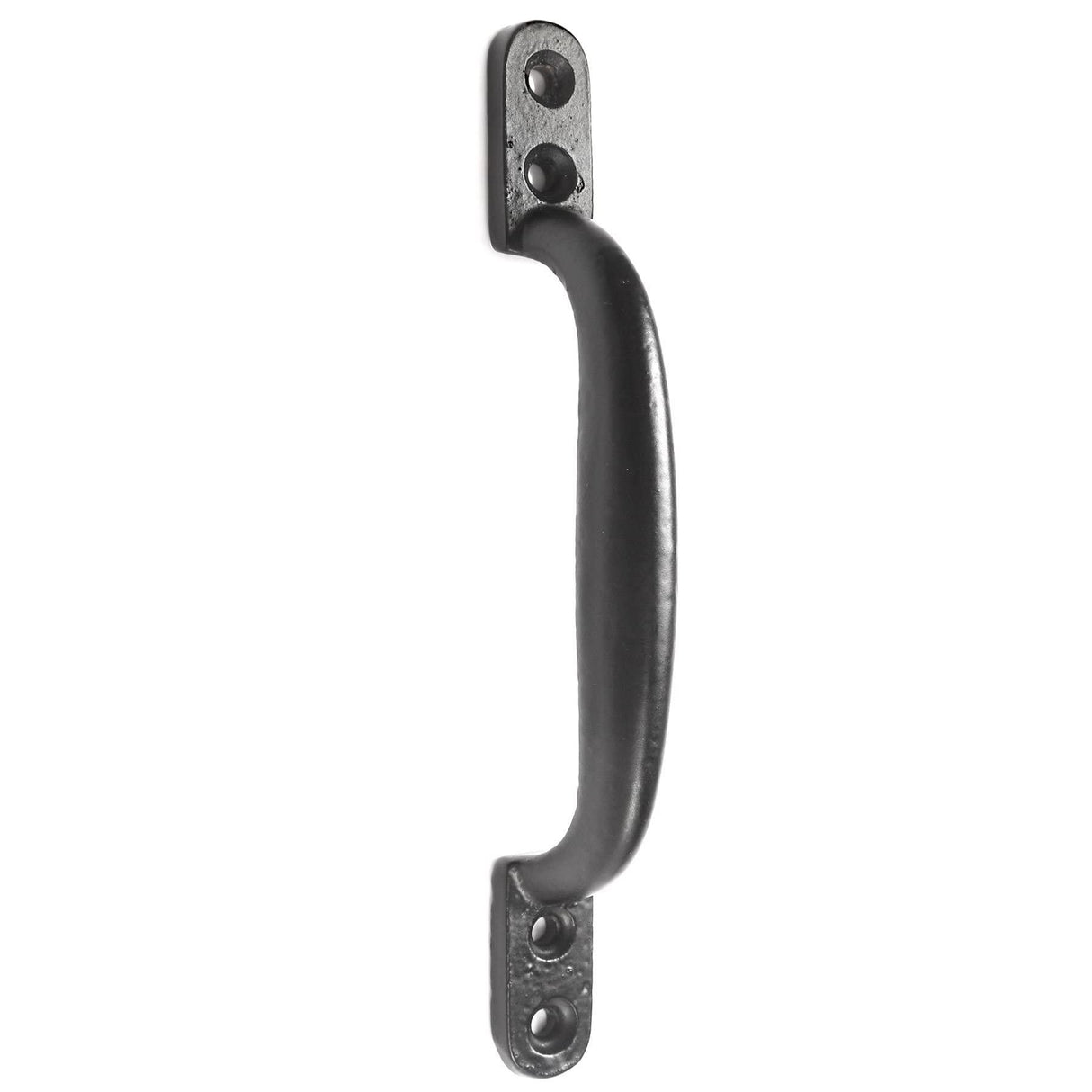 SECURIT PULL HANDLE CAST BLACK 150MM