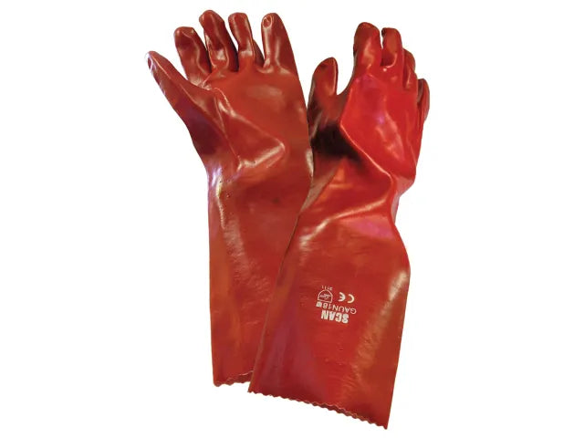 SCAN PVC GAUNTLET 18" LARGE