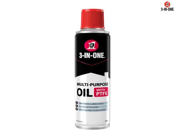 MULTI-PURPOSE SPRAY OIL WITH PTFE 250ML