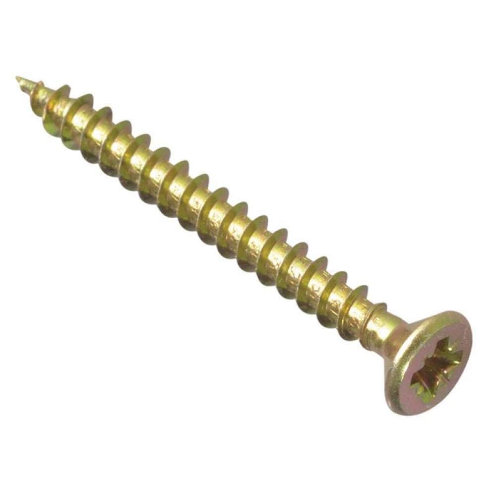 CHIPBOARD SCREWS 4.0 X 80MM 200 BOX