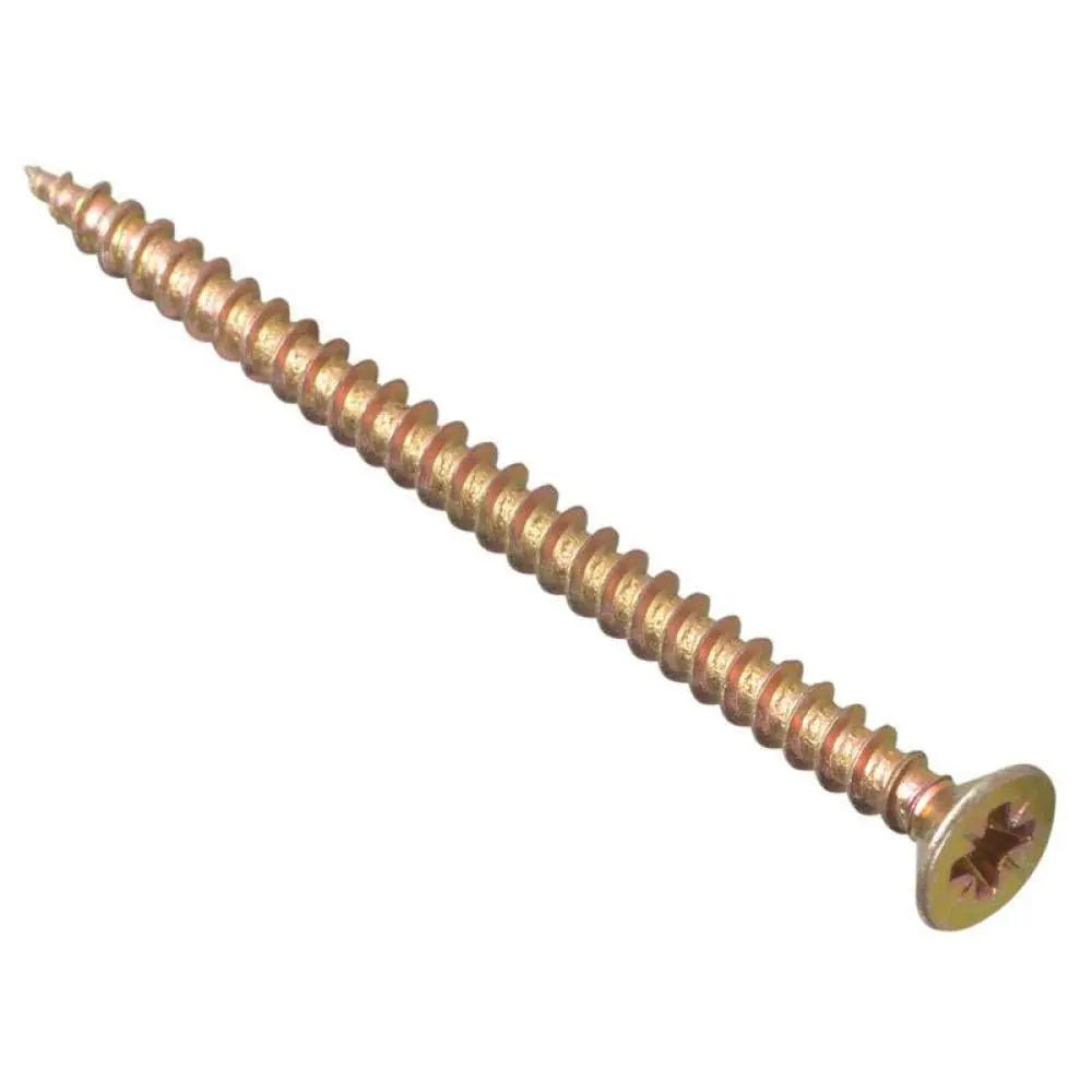 CHIPBOARD SCREWS 5.0 X 80MM 200 BOX