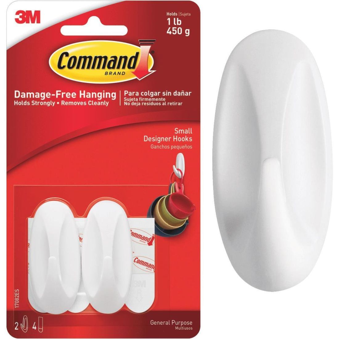 COMMAND SMALL DESIGNER HOOKS