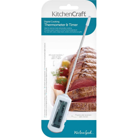 ELECTRONIC DIGITAL THERMOMETER & TIMER