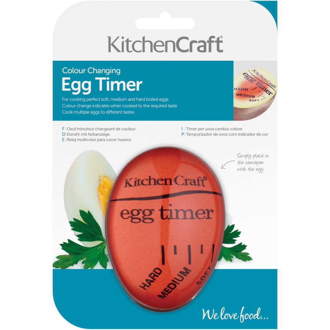 COLOUR CHANGING EGG TIMER